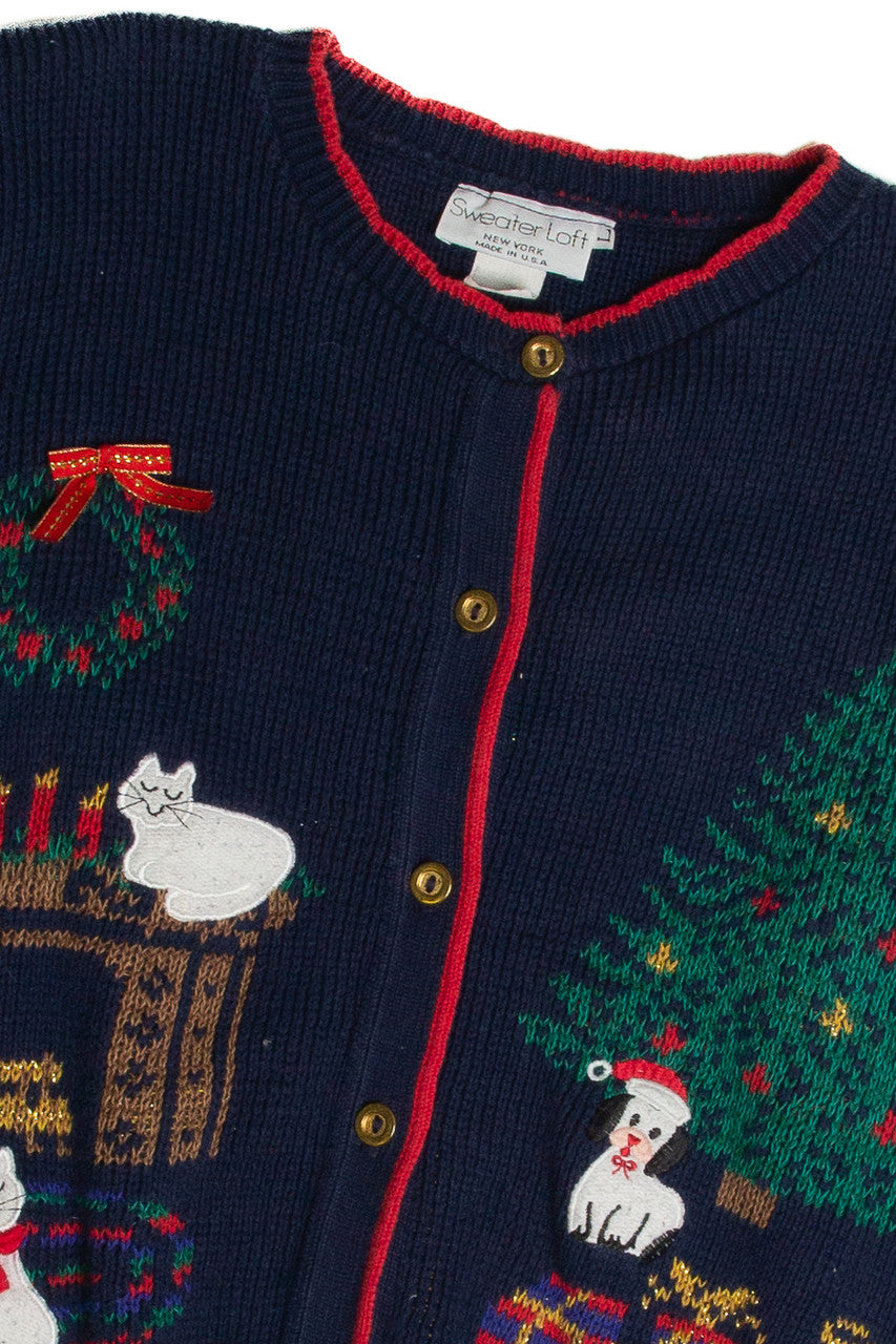 Vintage Ugly Christmas Cardigan 62892