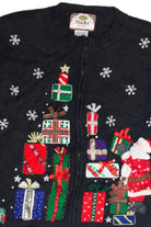 Vintage Black Ugly Christmas Cardigan 63352