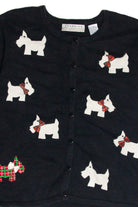 Vintage Black Ugly Christmas Cardigan 63444