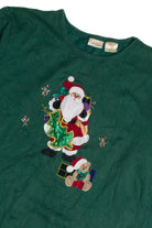 Vintage Green Ugly Christmas Sweater 62655
