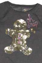 Gingerbread "Oh Snap" Holiday Sweatshirt