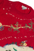Vintage Red Ugly Christmas Sweater 62350