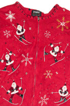 Vintage Red Ugly Christmas Cardigan 63437