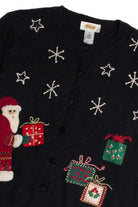 Vintage Black Ugly Christmas Cardigan 62877
