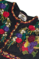 Vintage Black Ugly Christmas Cardigan 60935