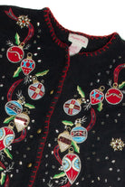 Vintage Black Ugly Christmas Cardigan 59823