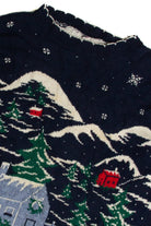Vintage Blue Ugly Christmas Sweater 59661