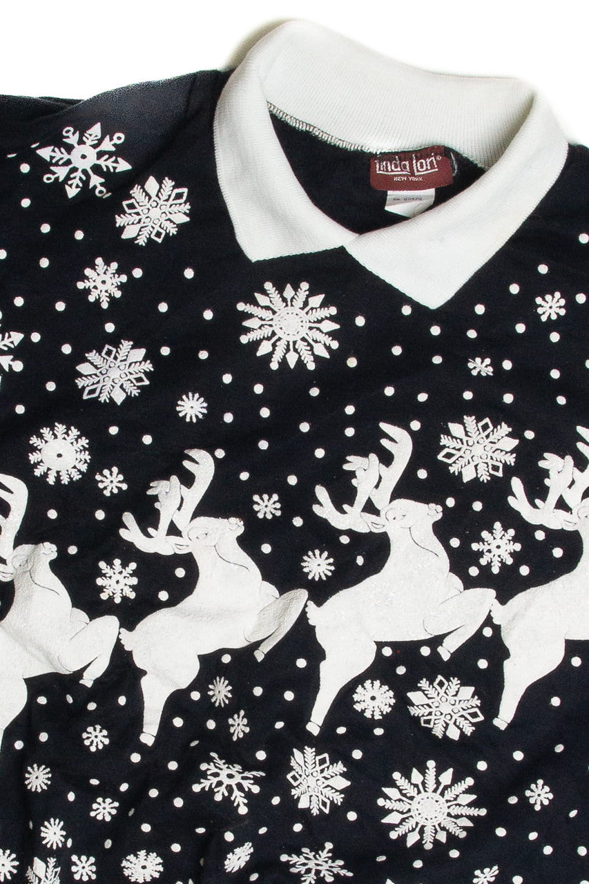 Vintage Black Christmas Sweatshirt 62551