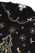 Vintage Black Ugly Christmas Sweater 59736