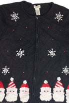 Vintage Black Ugly Christmas Cardigan 63269