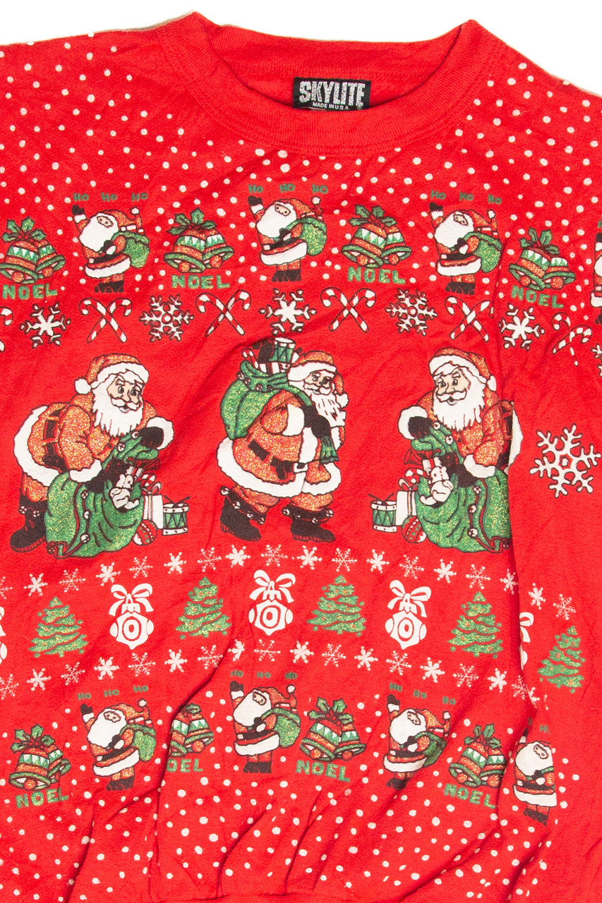 Vintage Red Holiday Sweatshirt 63053