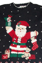 Vintage Black Ugly Christmas Pullover 63342