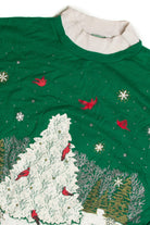 Vintage Green Christmas Sweatshirt 62502
