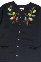 Vintage Black Ugly Christmas Cardigan 63032