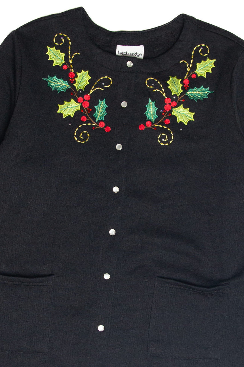 Vintage Black Ugly Christmas Cardigan 63032