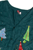 Vintage Green Ugly Christmas Vest 59991