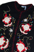 Vintage Black Ugly Christmas Cardigan 62662