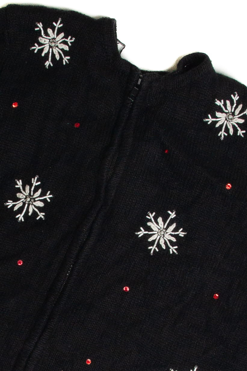 Vintage Black Ugly Christmas Cardigan 59672