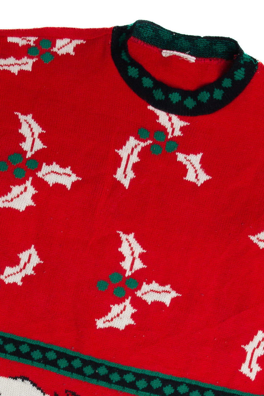 Vintage Red Ugly Christmas Sweater 62831