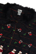 Vintage Black Ugly Christmas Cardigan 59622