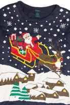 Vintage Blue Ugly Christmas Pullover 63385