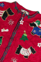 Vintage Red Ugly Christmas Cardigan 59723