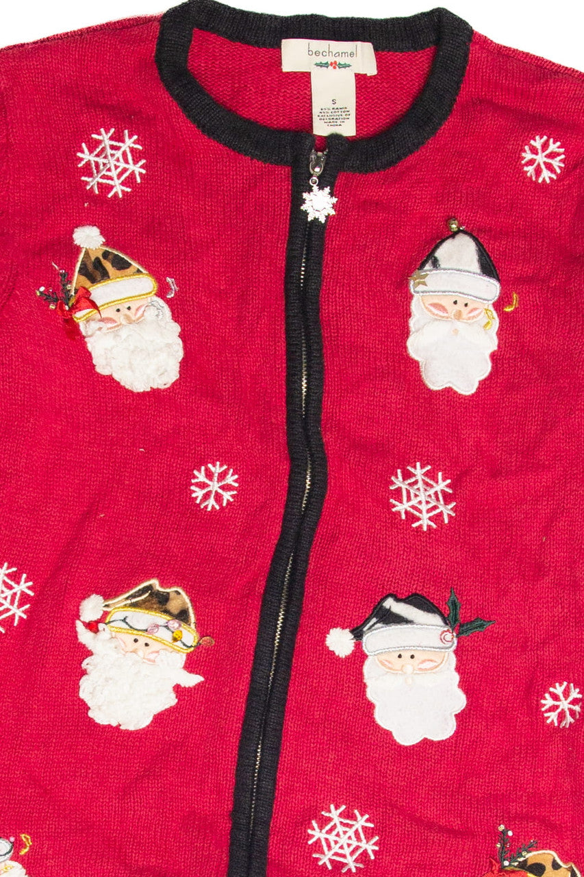 Vintage Red Ugly Christmas Cardigan 63115