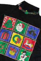 Vintage Black Christmas Sweatshirt 62550