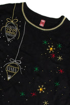 Vintage Black Ugly Christmas Sweater 62737