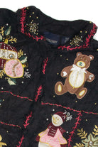 Vintage Black Ugly Christmas Cardigan 59720