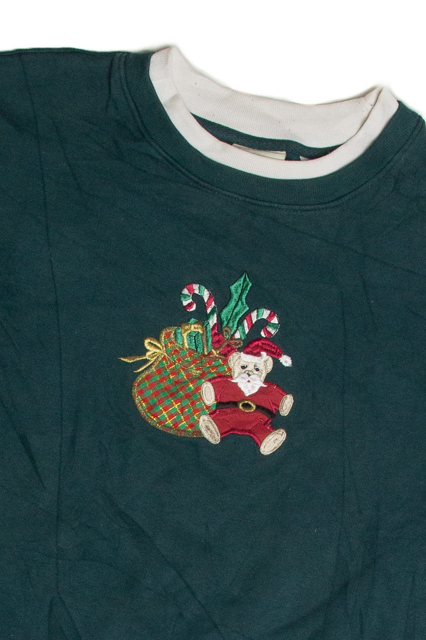 Vintage Green Ugly Christmas Sweater 62657
