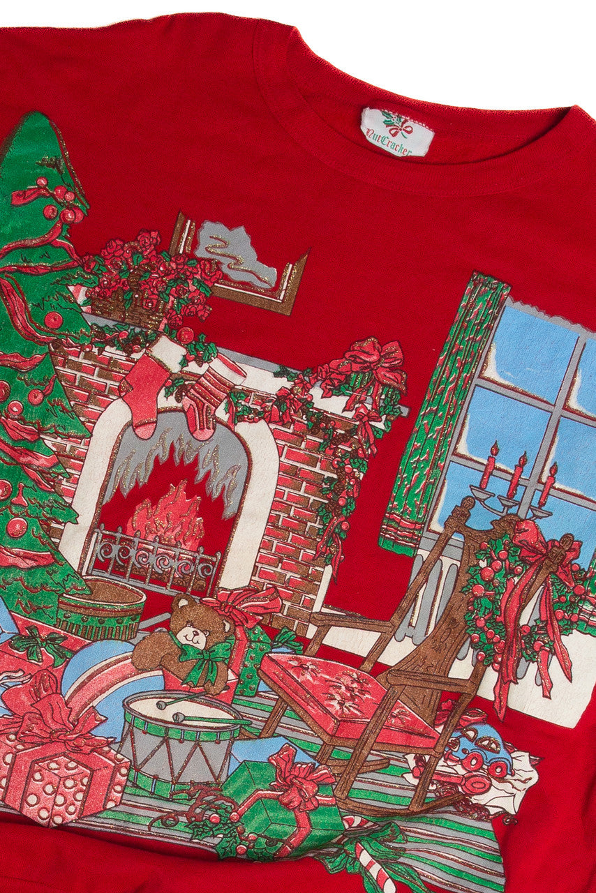 Vintage Red Ugly Christmas Sweatshirt