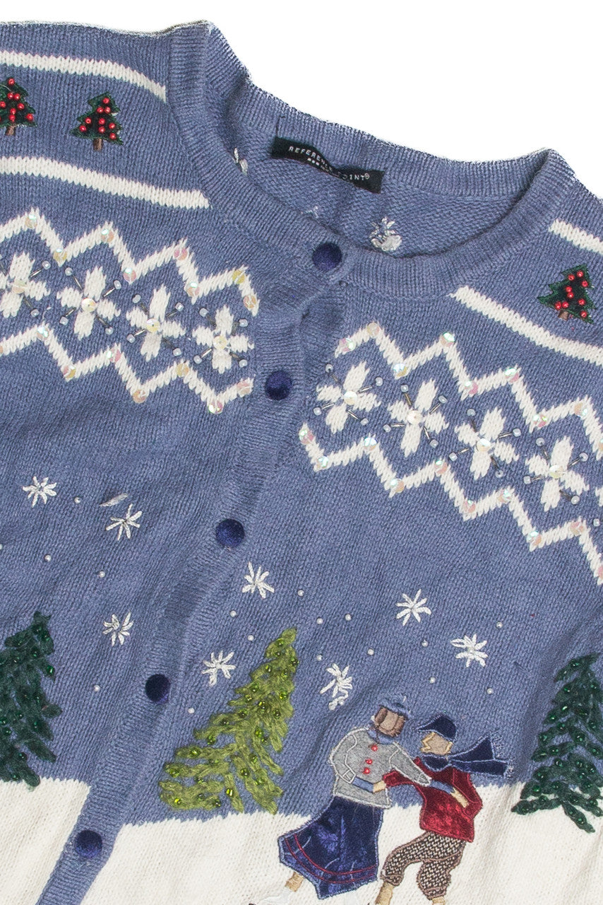 Vintage Blue Ugly Christmas 62387