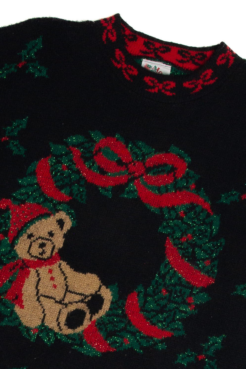 Vintage Black Ugly Christmas Sweater 62833