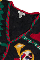 Vintage Black Ugly Christmas Cardigan 59972