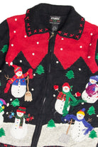 Vintage Black Ugly Christmas Cardigan 63126
