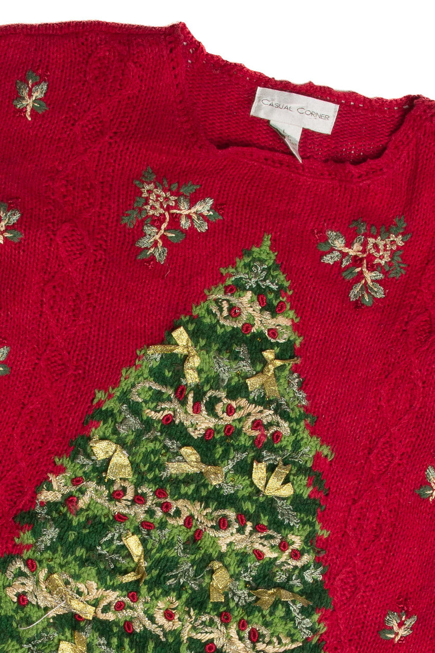 Vintage Red Ugly Christmas Sweater 62801
