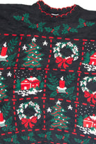 Vintage Black Ugly Christmas Pullover 63247