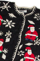Vintage Black Ugly Christmas Cardigan 62869