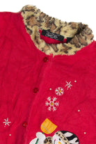 Vintage Red Ugly Christmas Vest 59737