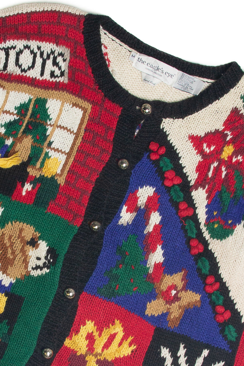 Vintage Ugly Christmas Cardigan 62384