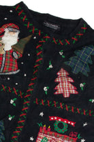 Vintage Black Ugly Christmas Cardigan 59844