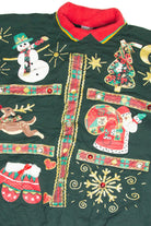 Vintage Green Holiday Sweatshirt 63070