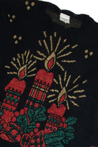 Vintage Black Ugly Christmas Sweater 59581