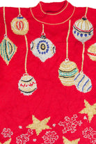 Vintage Red Ugly Christmas Pullover 63359