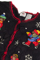 Vintage Black Ugly Christmas Cardigan 59864