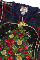 Vintage Blue Ugly Christmas Sweater 62901
