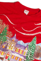 Vintage Red Christmas Sweatshirt 62478