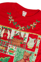 Vintage Red Christmas Sweatshirt 62480
