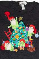 Vintage Black Ugly Christmas Pullover 63219